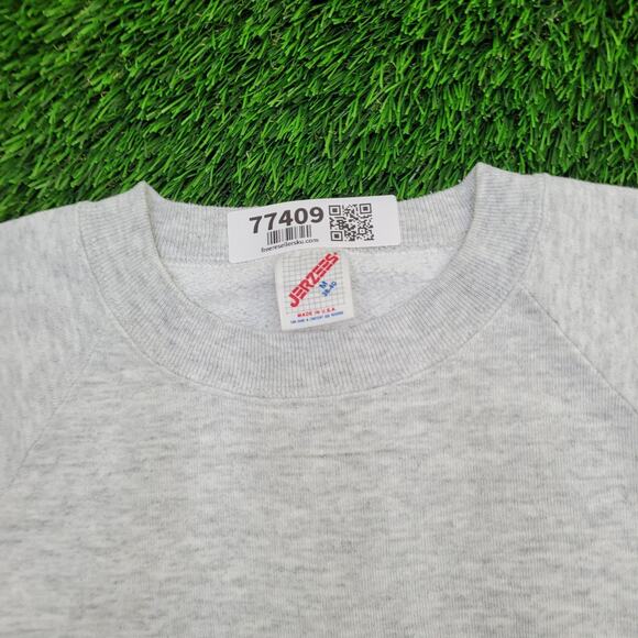 Vintage 80s UMD New-Jersey Sweatshirt Womens Medium 19x23 - Picture 9 of 13